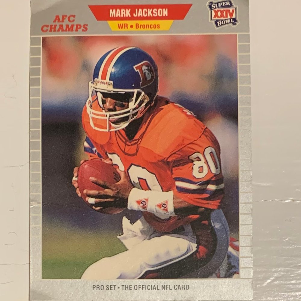 Mark Jackson 1989 Pro Set #104 Football Card